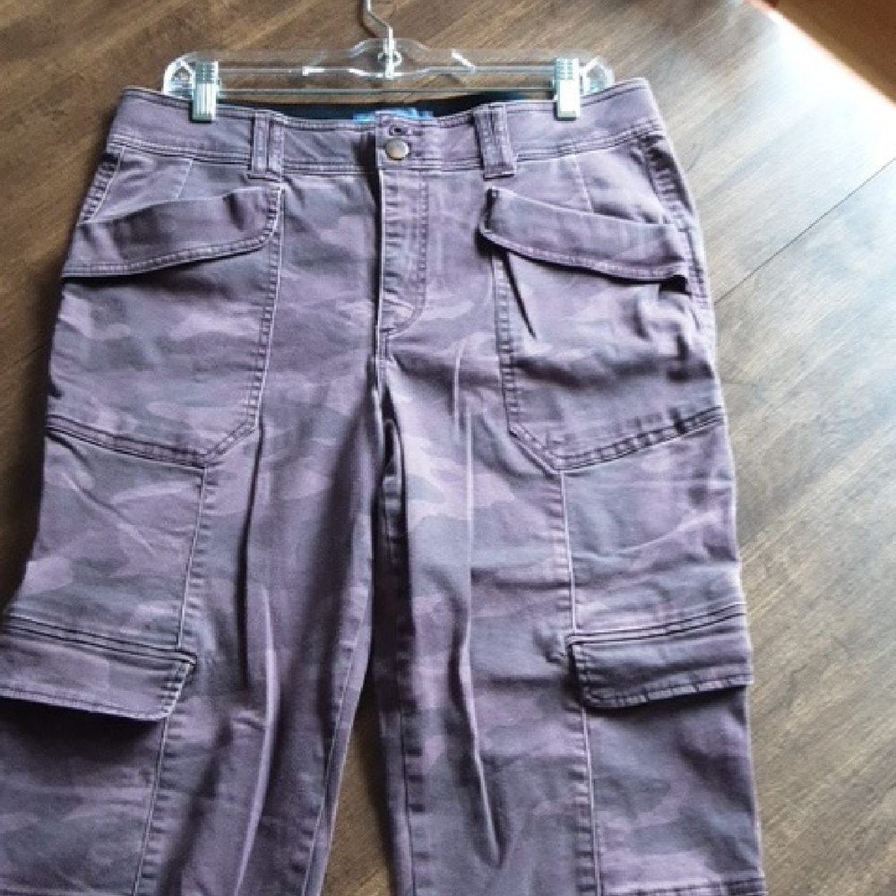Size 14 Cargo EUC Purple Cargo Pants